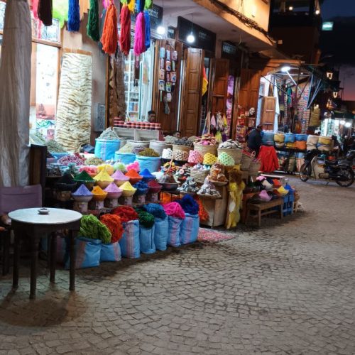 Aufm Markt in Marrakesch